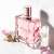Givenchy Irresistible Eau de Toilette, 80 ml, rózsaszín üveg arany kupak, ferde nézet