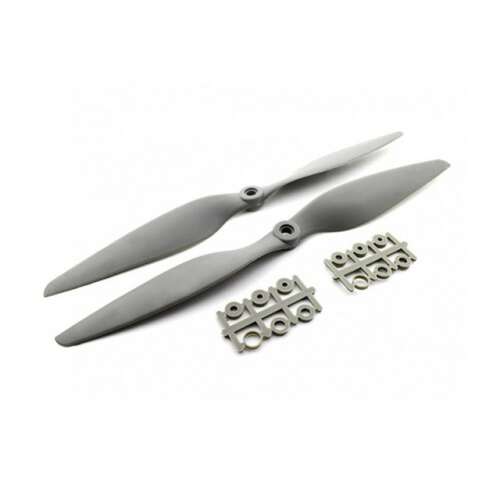 Gemfan 11x4,5 szürke légcsavar, 2 db, CW és CCW