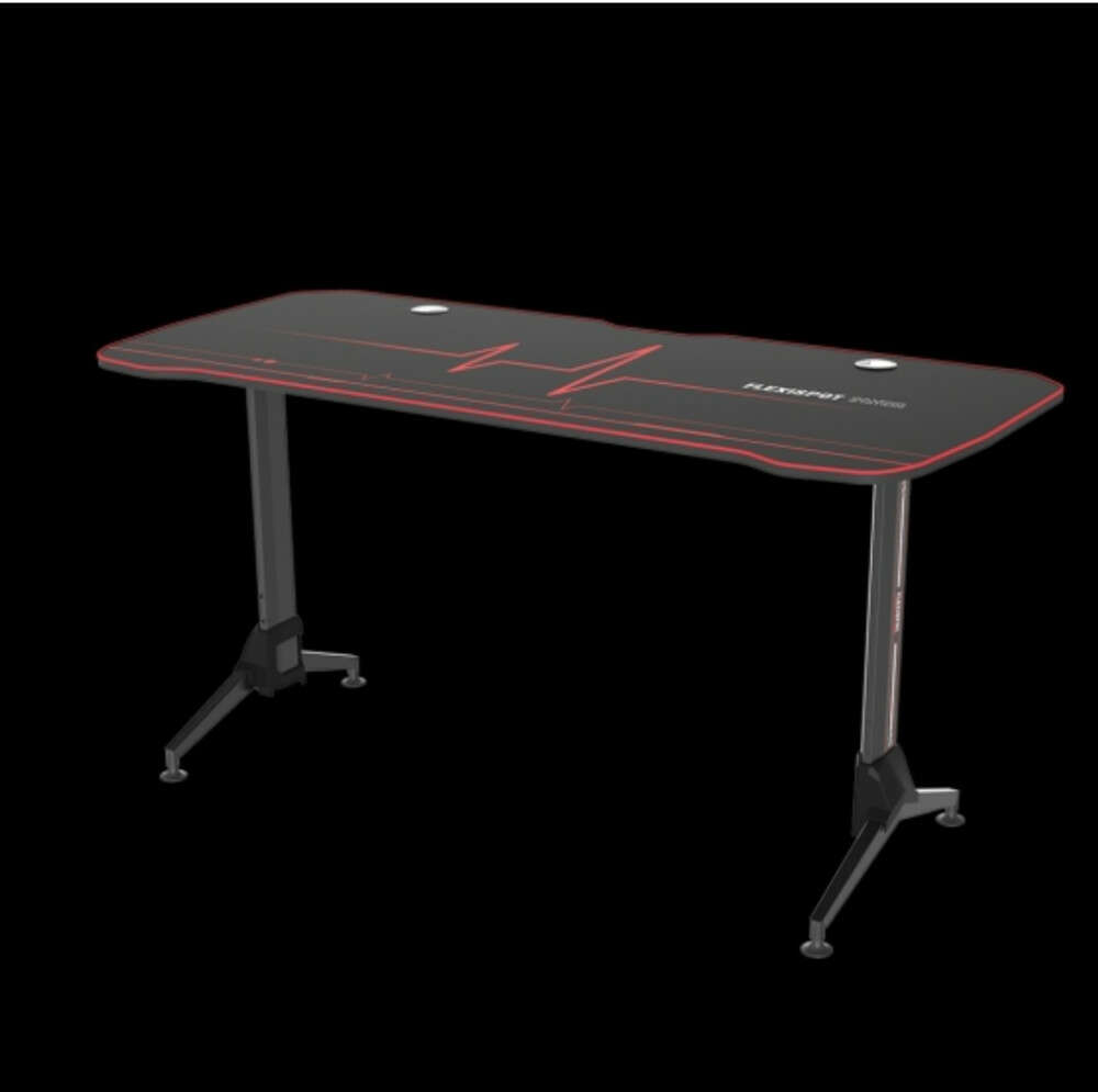 Flexispot gaming desk gd01 - játékasztal - acél váz, mdf felső-sz...
