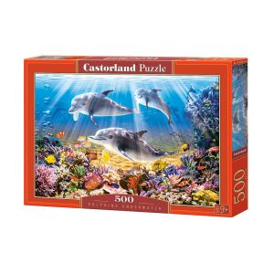 Puzzle Castorland Delfini Subacvatici 500 Piese - Castorland Puzzle