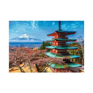 Puzzle Trefl Muntele Fuji Pagoda 1500 piese - Trefl Puzzle
