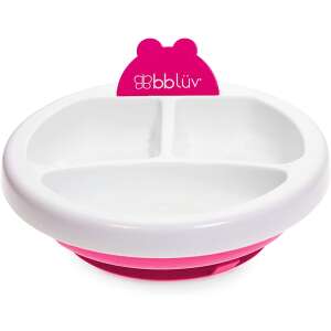 Bblüv Platö pink színű tányér melegen tartó talppal 37254849 Gyerek tányérok, evőeszközök, étkészletek - Tapadókorongos