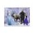 Completed Ravensburger Frozen puzzle, 100 XXL pieces, featuring Elsa, Anna, Kristoff, Sven and Olaf