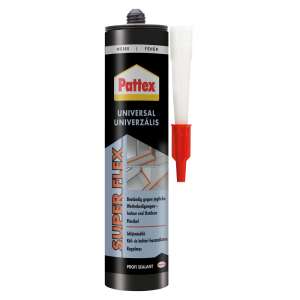 Chituri universal Pattex Super Flex, alb, 280 ml, pentru utilizare în interior și exterior - Materiale de etanșare