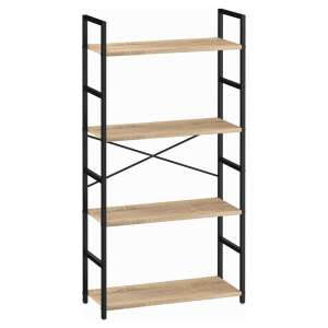 Intenso Tárolópolc - Fém - Tölgyfa - 59x112cm