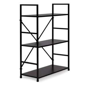 Intenso Fém Polcrendszer - 3 Polc - 59x80cm - Fekete