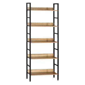 Intenso 5 Polcos Polcrendszer - Fém-Fa - 60x160 cm