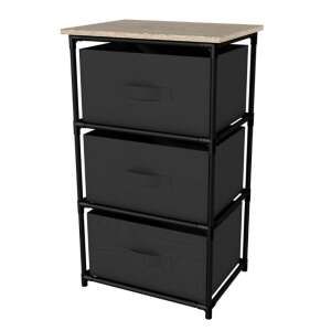 Intenso Fém Komód - 3 Fiókos - 40x68 cm