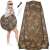 Springos pop-up changing tent with person standing inside, camo pattern