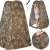 Springos pop-up changing tent with person standing inside, camo pattern