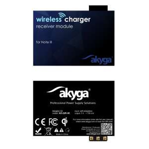 Akyga AK-QIR-06 (Samsung Note III) Adaptor încărcător cu inducție (5 V / 1 A) 100533257 - Încărcătoare wireless