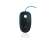 Modecom M111 USB vezetékes optikai egér, fekete és kék, elülső nézet