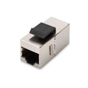 Conector inline modular Digitus CAT6, argintiu, negru - Conectoare UTP