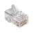 Maclean MCTV-663 RJ45 8P8C Netzwerk-Stecker, transparent