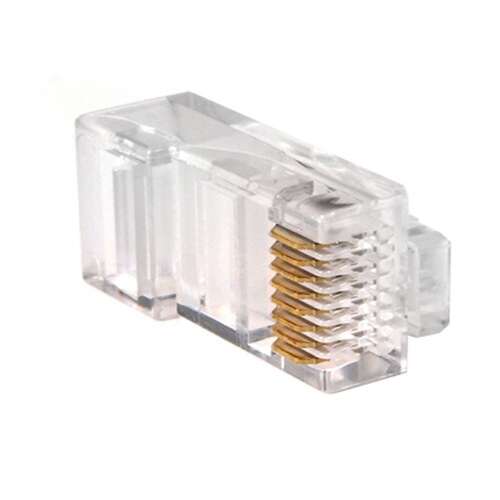 Maclean MCTV-663 RJ45 8P8C Netzwerk-Stecker, transparent