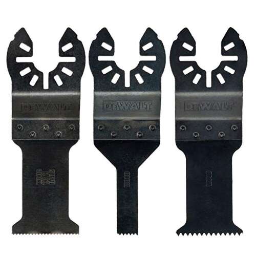 DeWalt DT20713 Multi Tool Set de 3 lame pentru materiale generale