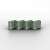 Lindy USB port blocker, green, 4 pack