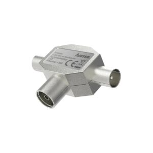 Splitter Coaxial Hama 205236 - 1 Mamă la 2 Tată Splitter Cablu Coaxial - Hama