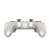8BitDo Pro 2 USB vezérlő Classic Edition fehér oldalsó nézete, az ergonomikus kialakítás látható
