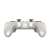 8BitDo Pro 2 USB vezérlő Classic Edition fehér oldalsó nézete, az ergonomikus kialakítás látható