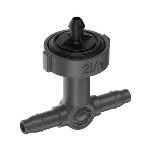 Gardena Micro-Drip-System Inline Kvapkací hlava, 2 l/h, čierna, samočistiaca, kompenzujúca tlak