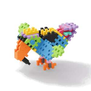 Marioinex Mini Waffle Nature Tukán építőkockák, 50 darab, színes, tukán alakú - Marioinex