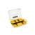 DeWalt ToughCase storage box, medium size, open, showing compartments