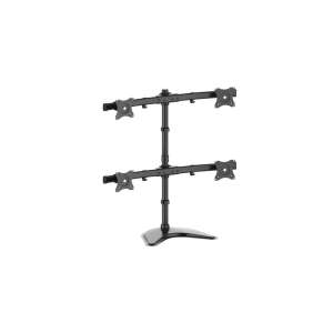 Multibrackets 15" - 27" asztali tartó kar - Fekete (4 kijelző) 100544588 - Multibrackets