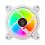 FAN-01 120-mm-ARGB-Lüfter mit Controller und Fernbedienung, Weiß, 4er-Pack 133939188