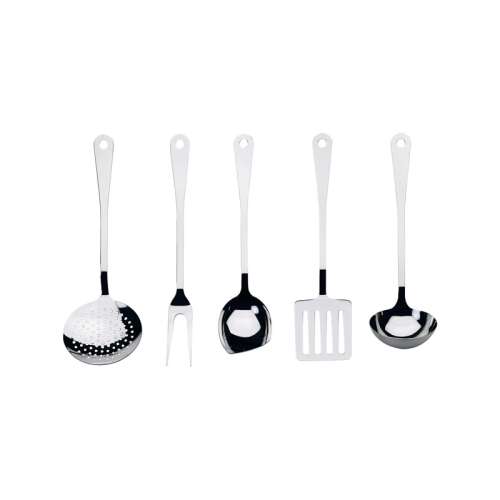 Alessi - Tálalóeszközkészlet - 5 db - Rozsdamentes Acél 100546053 - Alessi