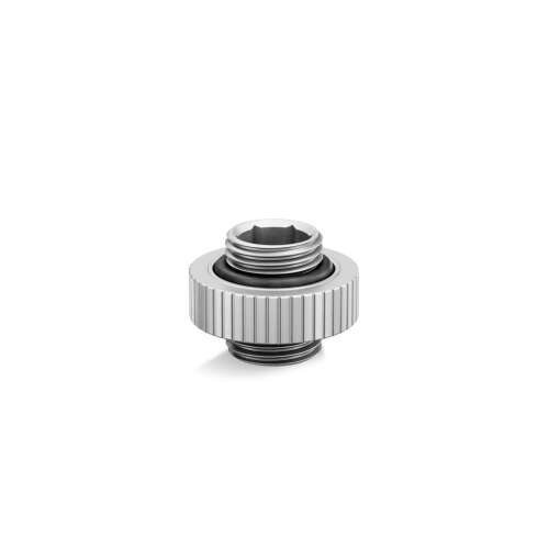 EKWB EK-Quantum Torque Extender Static MM 7 Adapter - Szatén Titán G1/4 hím - hím 4,5mm sárgaréz vízhűtő szerelvény - PC hűtőrendszer kiegészítő