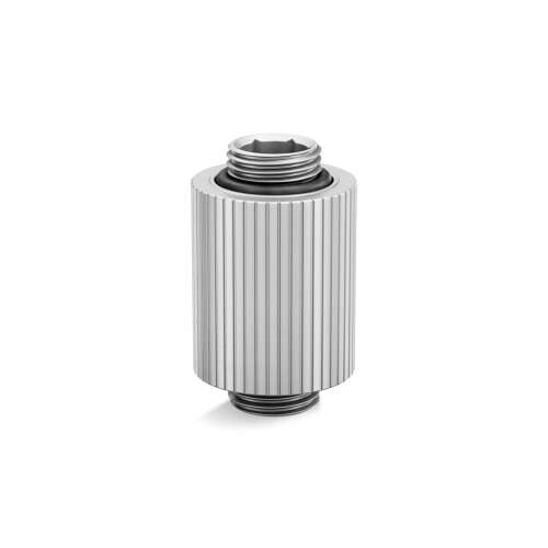 EKWB EK-Quantum Torque Extender Static MM 28 adapter - Szatén Titán, G1/4-es külső menetes hosszabbító vízhűtéshez - Számítógép