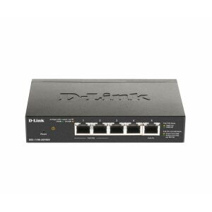 D-Link DGS-1100-05PDV2 5-Port Gigabit PoE+ Easy Smart Managed Switch - D-Link