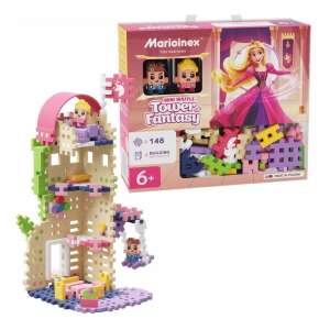 Marionex Mini Waffle Tower of Fantasy építőkocka készlet, 148 darab, hercegnő torony, 6 éves kortól - Marioinex