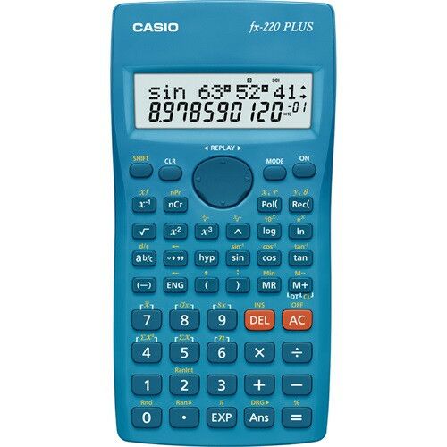 CASIO fx-220Plus Tudományos Számológép - 181 Funkció