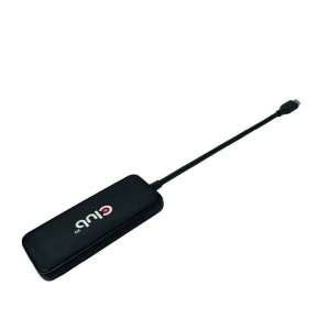 Club3D CSV-1548 USB Type-C Hub, 4 Port, schwarz, 10 Gbps Datenübertragungsgeschwindigkeit, Power Delivery 3.0 - Club3D