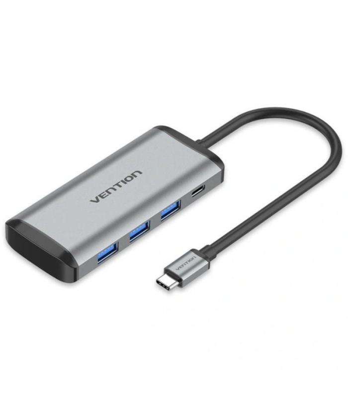 Vention TGRHB USB Type-C HUB + TF/SD olvasó (3 port)