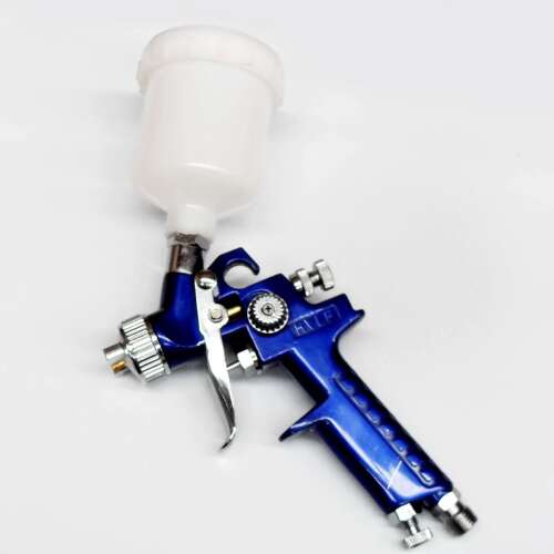 H2000 Mini HVLP spray gun with nozzle, 125ml, 3 bar, 1/4 ''