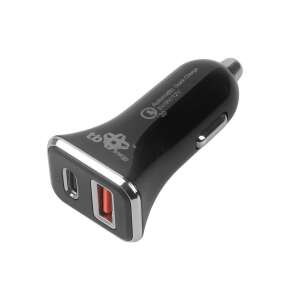 TB Energy Autós Duális Töltő - USB-A & USB-C - Gyors Töltési Funkció