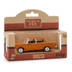 Daffi PRL Fiat 125p barna 1:43 méretarányú fém modell autó - Daffi