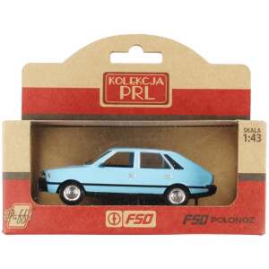 Daffi PRL FSO Polonez kék fém autómodell dobozban, 1:43 méretarány - Daffi