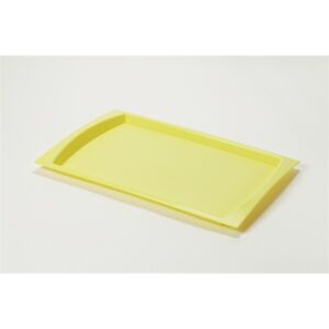 Flair Flamenco Sárga Műanyag Tálca 45x30cm - Tálca
