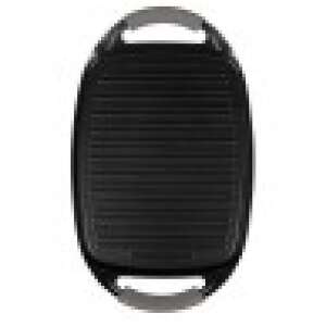 Berlinger Haus Antracit Kollekció Grill Sütőlap, 47 cm, tapadásmentes, hőálló, titánPro bevonattal, grillezéshez, sütéshez és főzéshez - Kerti grillező, sütő eszköz