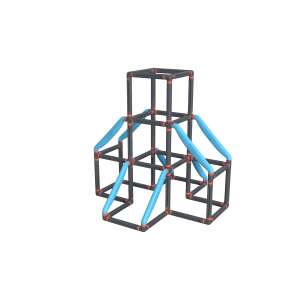 BIG Kraxxl Mászótorony - Gyermek Játszótorony - 3-7 év