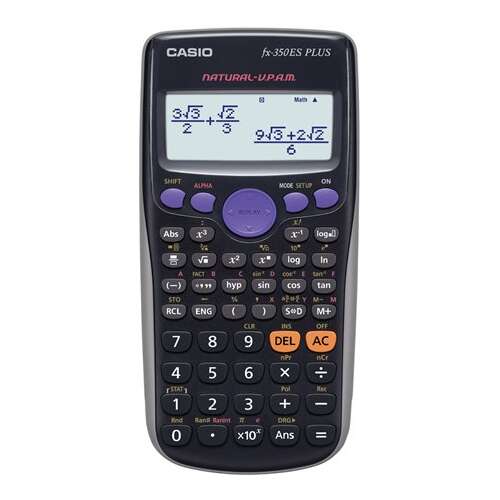 CASIO "FX-350ES Plus" tudományos 252 funkciós számológép