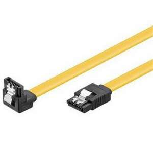 PremiumCord kfsa-15-05 SATA 3.0 - SATA 3.0 90° 0.5m yellow data cable - Computers and Accessory