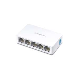 Mercusys MS105 5-Port 10/100Mbps Desktop Switch, white - Mercusys