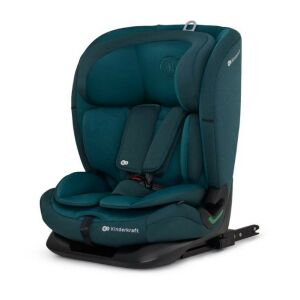 Kinderkraft Oneto 3 i-Size car seat, Harbor Blue, angled view - Kinderkraft