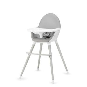Столче за хранене Kinderkraft Fini, 2 в 1, сиви крака