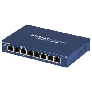 Niezarządzalny przełącznik Netgear GS108GE ProSafe 8-Port Gigabit Ethernet - Przełącznik